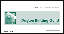 Desktop Screenshot of daytonknittingguild.com